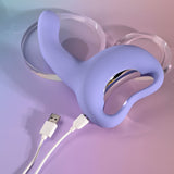 Playboy Pleasure NICE TO MEET YOU - Purple 19.5 cm USB Rechargeable Vibrator-PB-RS-5735-2