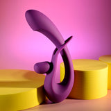 Playboy Pleasure CHA CHA SLIDE - Purple 20 cm USB Rechargeable Rabbit Vibrator-PB-RS-5803-2