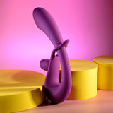 Playboy Pleasure CHA CHA SLIDE - Purple 20 cm USB Rechargeable Rabbit Vibrator-PB-RS-5803-2