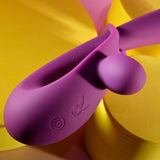 Playboy Pleasure CHA CHA SLIDE - Purple 20 cm USB Rechargeable Rabbit Vibrator-PB-RS-5803-2