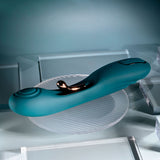 Playboy Pleasure AURELIE - Green 22.7 cm USB Rechargeable Vibrator with Internal Flicker-PB-RS-5964-2