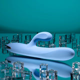 Playboy Pleasure UP AND AWAY - Blue 26.7 cm USB Rechargeable Rabbit Vibrator-PB-RS-6237-2