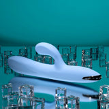 Playboy Pleasure UP AND AWAY - Blue 26.7 cm USB Rechargeable Rabbit Vibrator-PB-RS-6237-2