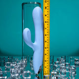 Playboy Pleasure UP AND AWAY - Blue 26.7 cm USB Rechargeable Rabbit Vibrator-PB-RS-6237-2