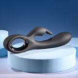 Playboy Pleasure LATE NIGHT BUNNY - Black 20 cm USB Rechargeable Rabbit Vibrator-PB-RS-6251-2