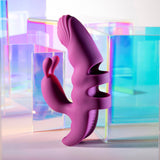 Playboy Pleasure LEND A HAND - Purple USB Rechargeable Finger Vibrator-PB-RS-6275-2
