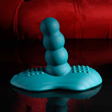 Playboy Pleasure HAVE A SEAT - Green USB Rechargeable Rideable Vibrator and Grinder Pad with Remote-PB-RS-6367-2