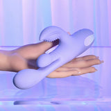 Playboy Pleasure NUBBIN RUBBIN - Purple 24.1 cm USB Rechargeable Thrusting Rabbit Vibrator-PB-RS-6695-2