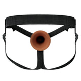 FX Elite 8 Silicone Hollow Strap-On - Tan - Tan 20 cm Hollow Strap-On-PD4160-29