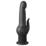 Fetish Fantasy Series Pogo Thruster - Black USB Rechargeable 23.5 cm Gyrating Rabbit Vibrator-PD4564-23