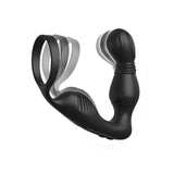 Anal Fantasy Elite Ass-Gasm P-Spot Milker - Black USB Rechargeable Prostate Massage with Cock Ring-PD4793-23