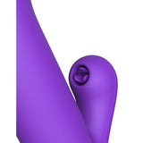 Fantasy For Her Super SoniX Thruster - Purple USB Rechargeable Thrusting Rabbit Vibrator-PD4971-12
