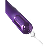 Fantasy For Her Super SoniX Thruster - Purple USB Rechargeable Thrusting Rabbit Vibrator-PD4971-12