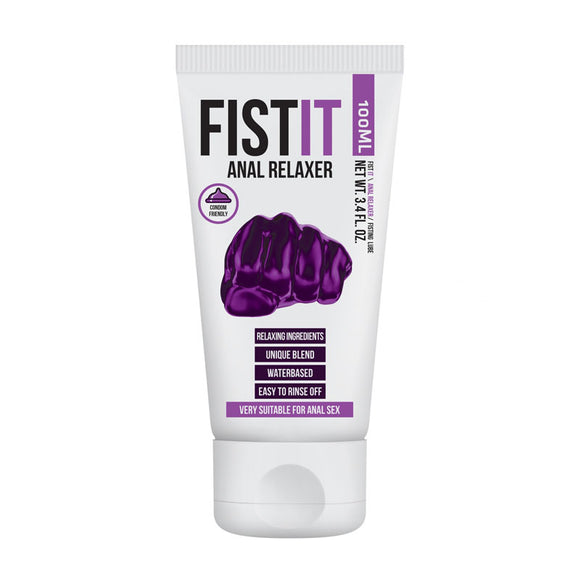 PHARMQUESTS Fist-It Anal Relaxer - 100ml - Water Based Relaxing Lubricant - 100 ml Tube-PHA308USA