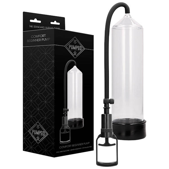 Pumped Comfort Beginner Pump - Clear Penis Pump-PMP002TRA