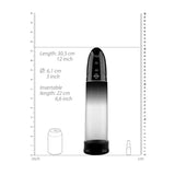 Pumped Automatic Rechargeable Luv Pump - Black USB Rechargeable Powered Penis Pump-PMP044BLK