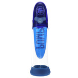 PUMPED Aqua-Pro Auto Pump - Blue - Blue/Clear USB Rechargeable AI-Enabled Submersible Auto Penis Pump-PMP053BLU
