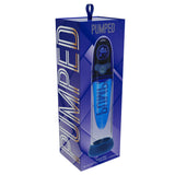 PUMPED Aqua-Pro Auto Pump - Blue - Blue/Clear USB Rechargeable AI-Enabled Submersible Auto Penis Pump-PMP053BLU