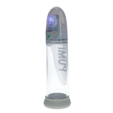 PUMPED Aqua-Pro Auto Pump - Grey - Grey/Clear USB Rechargeable AI-Enabled Submersible Auto Penis Pump-PMP053GRY