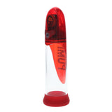 PUMPED Aqua-Pro Auto Pump - Red - Red/Clear USB Rechargeable AI-Enabled Submersible Auto Penis Pump-PMP053RED