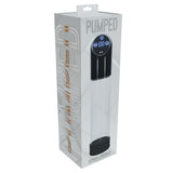 PUMPED Automatic Waterproof Pump - Black - Black/Clear USB Rechargeable Automatic Penis Pump-PMP056BLK