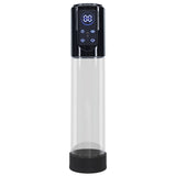 PUMPED MegaLift Automatic Penis Pump - Black - Black/Clear USB Rechargeable Auto Penis Pump-PMP059BLK