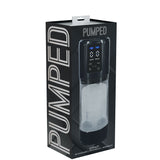 PUMPED UltraLift Automatic Masturbator - Gunmetal Grey/Clear USB Rechargeable Auto Masturbator-PMP062GUN