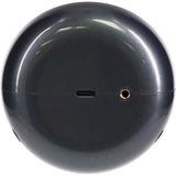 PUMPED Vortex - Gunmetal - Gunmetal Grey/Clear USB Rechargeable Sucking Rotating and Thrusting Auto Masturbator-PMP064GUN