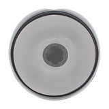 PUMPED Virtuo - Gunmetal - Gunmetal Grey/Clear USB Rechargeable Sucking And Vibrating Auto Masturbator-PMP065GUN