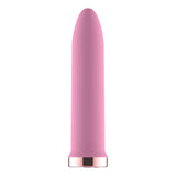 Passion Play Rechargeable Vibrating Bullet - Pink - Pink 9.8 cm USB Rechargeable Bullet