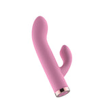 Passion Play Silicone Rabbit Vibrator - Pink - Pink USB Rechargeable Mini Rabbit Vibrator
