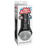 PDX Wet Pussies - Super Slide & Glide XXL - Clear Stroker-RD427-20