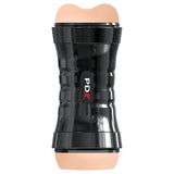 PDX Wet Pussies Super Flip-A-Pussy Over - Light - Flesh Dual Ended Stroker (Vagina & Ass)-RD446-21