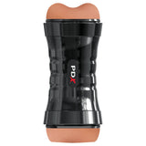 PDX Wet Pussies Super Flip-A-Pussy Over - Brown - Brown Dual Ended Stroker (Vagina & Ass)-RD446-29