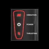 PDX Elite Milk Me Hotter - USB Rechargeable Thrusting Heating & Vibrating Auto Stroker-RD550-23