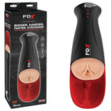 PDX Elite Fap-O-Matic Pro XL - Light - Flesh USB Rechargeable Auto Stroker-RD552-21