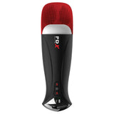 PDX Elite Fap-O-Matic Pro XL - White/Red - White USB Rechargeable Auto Stroker-RD554-20