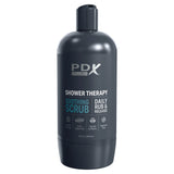 PDX Plus Shower Therapy - Soothing Scrub - Flesh - Flesh Discreet Vagina Stroker with Suction Base-RD622-21