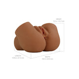 PDX Elite Back That Ass Up - Brown - Brown USB Rechargeable Auto Mega Masturbator-RD631-29