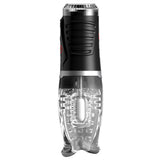 PDX Elite Ultra Milker Pro - Clear USB Rechargeable Vibrating & Sucking Auto Stroker