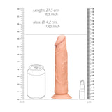 REALROCK 8 Realistic Dildo - Flesh 20.3 cm Dong-REA099FLE