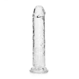 REALROCK 18 cm Straight Dildo - Clear - Clear 18 cm (7'') Dong