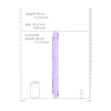 REALROCK 45 cm Double Dong - Purple - Purple 45 cm (18) Double Dong-REA160PUR