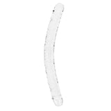 REALROCK 45 cm Double Dong - Clear - Clear 45 cm (18) Double Dong-REA160TRA