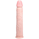 REALROCK 38cm Extra Long Dildo - Flesh - Flesh 38 cm (15'') Extra Long Dong