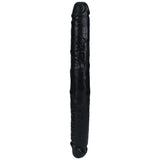 REALROCK 35cm Thick Double Dildo - Black - Black 35 cm (14) Thick Double Dong-REA185BLK