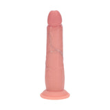 REALROCK Dual Density 8'' Sliding Skin Silicone Dildo - Flesh - Flesh 20.5 cm Sliding Skin Dildo