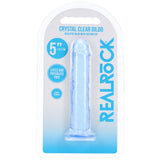 REALROCK Realistic 5'' Dildo - Blue - Blue 12.7 cm Dildo