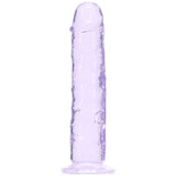 REALROCK Realistic 5'' Dildo - Purple - Purple 12.7 cm Dildo