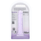 REALROCK Realistic 5'' Dildo - Purple - Purple 12.7 cm Dildo
